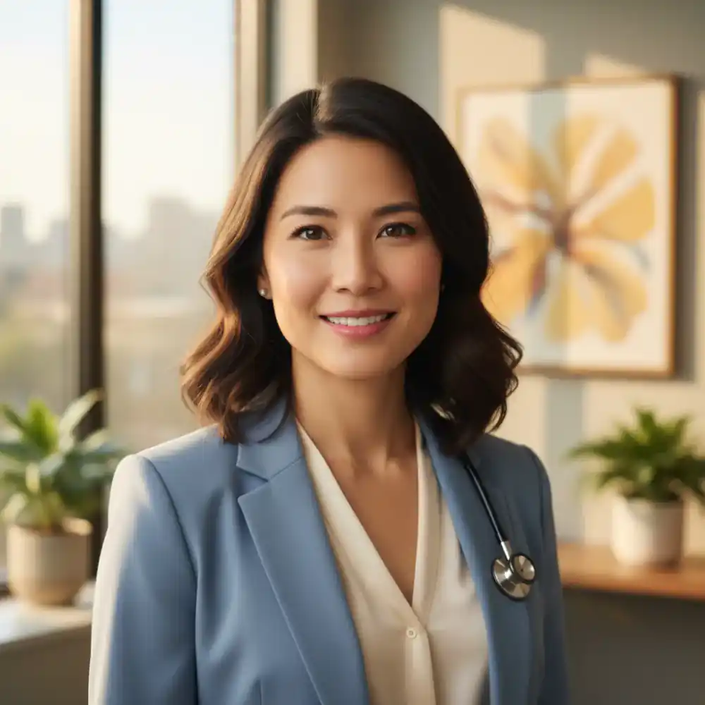 Portrait of Dr. Emily Chen